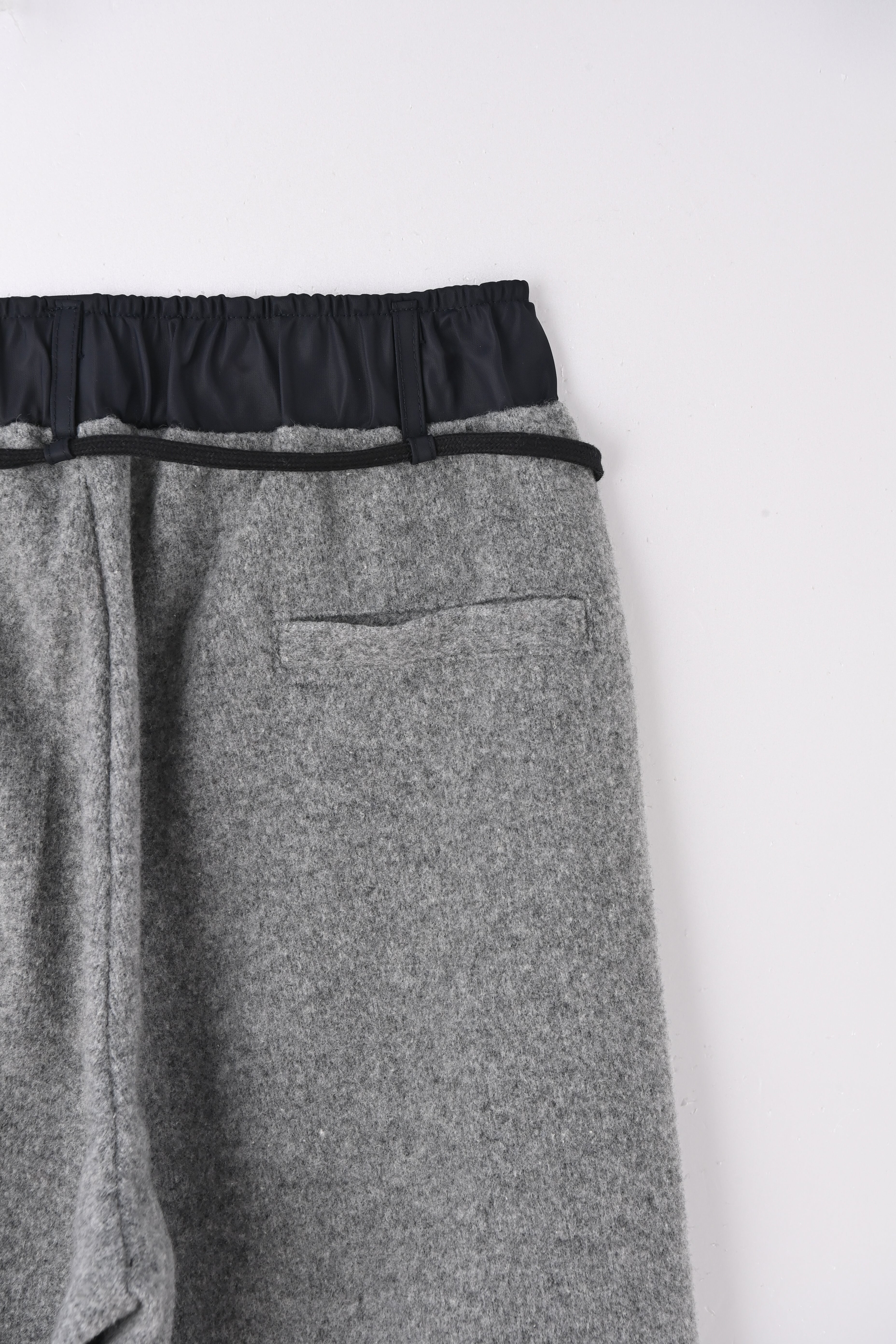 ウール裏起毛イージーラウンジパンツ