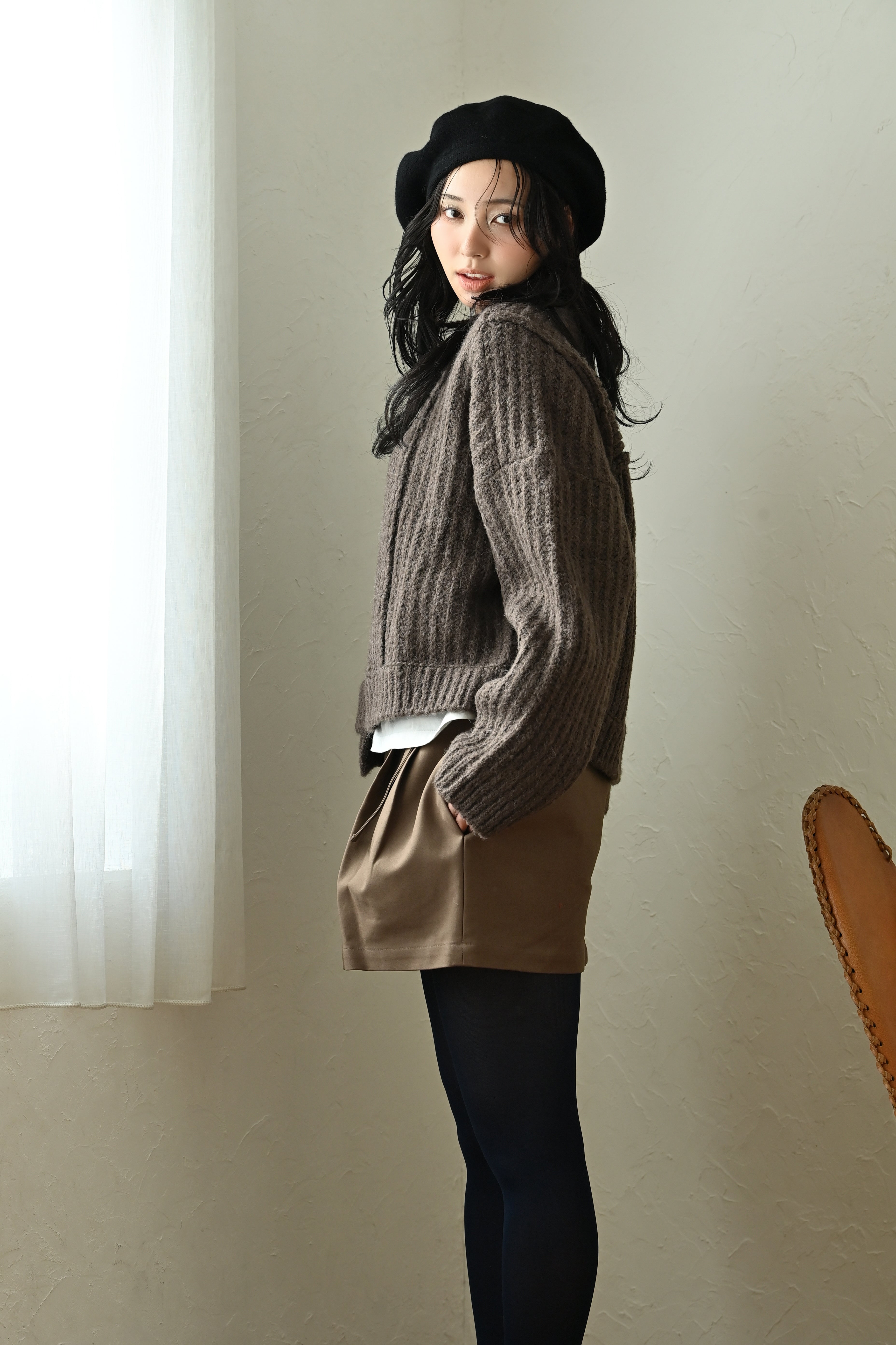 FINEプルオーバーニット