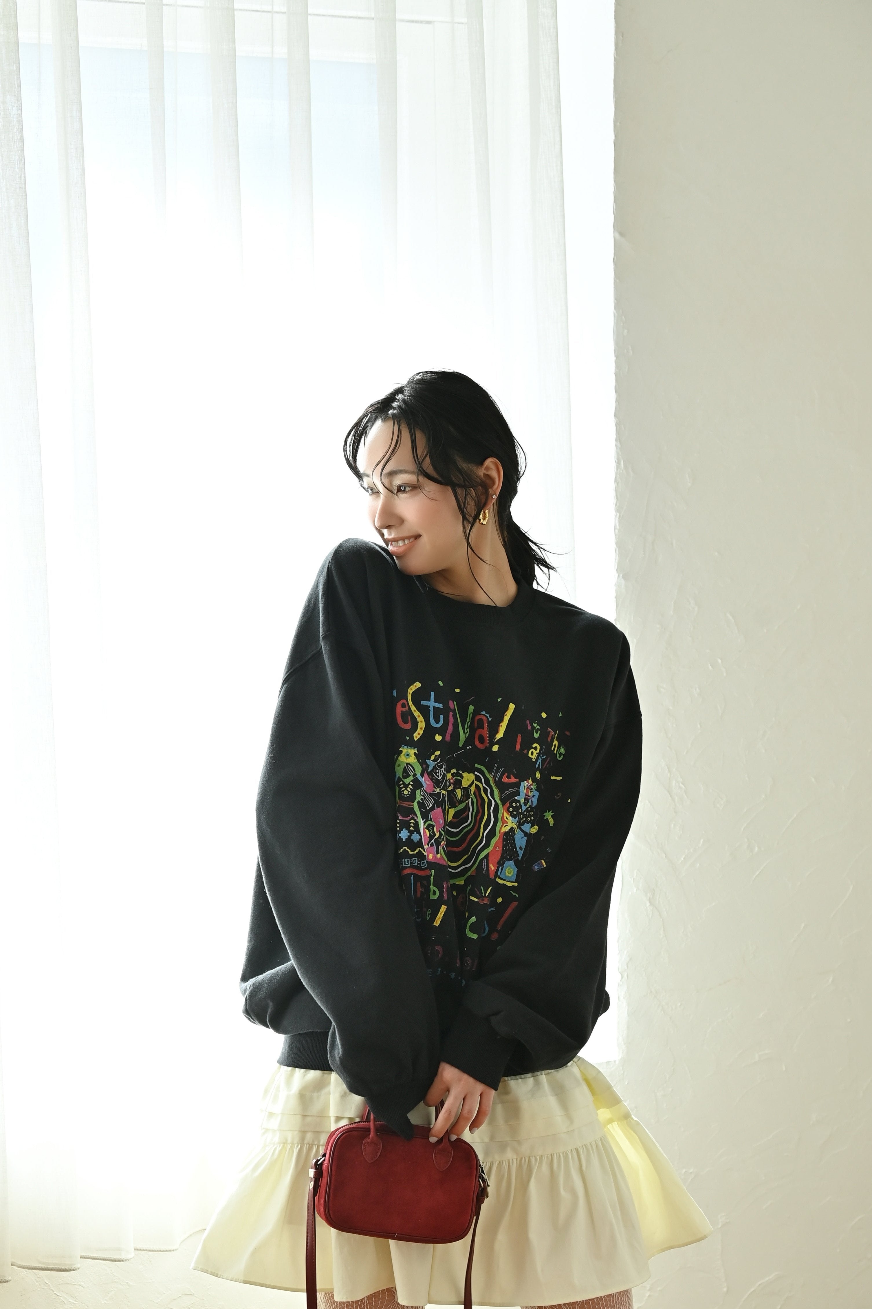 フェスティバルオーバーサイズスウェット