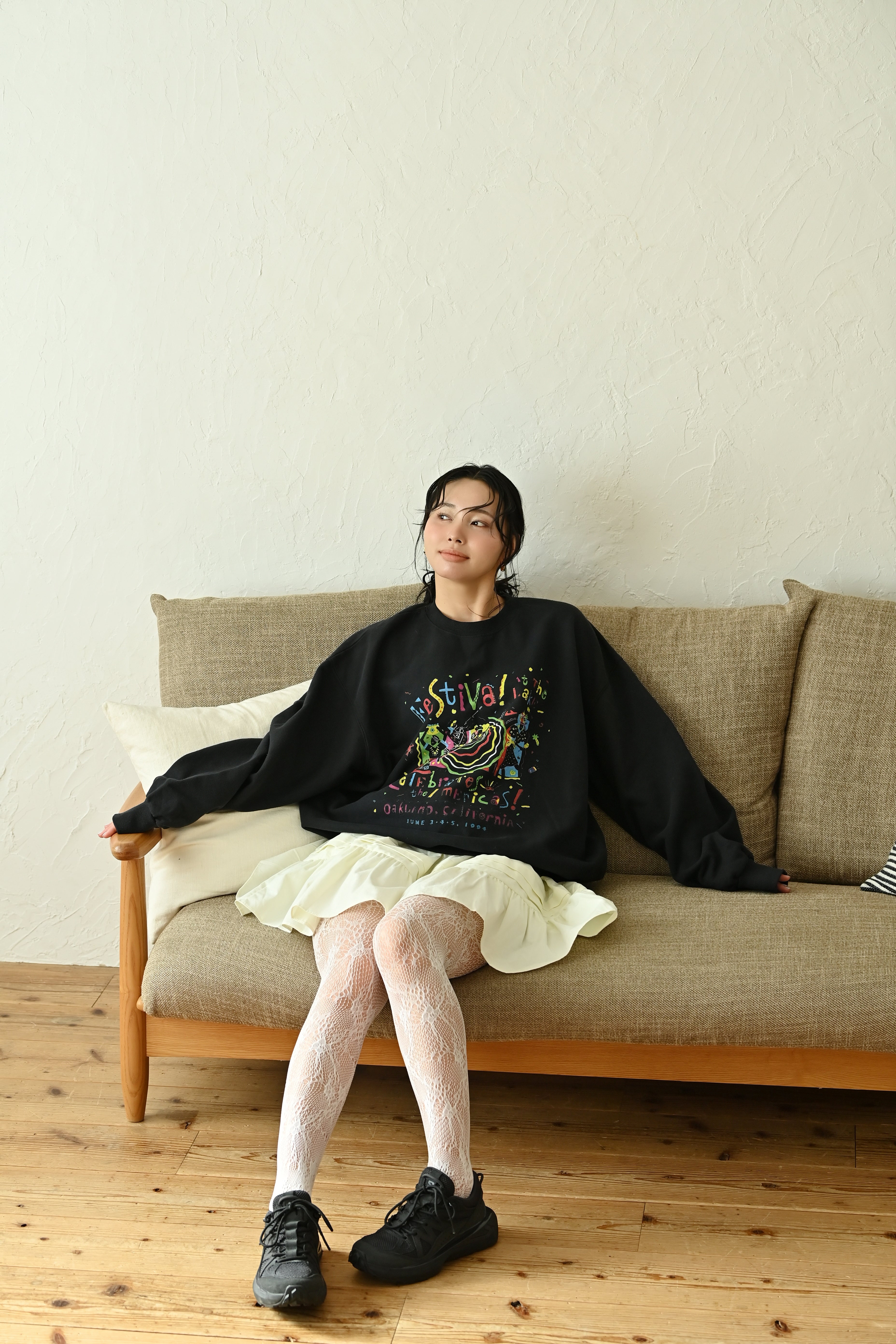 フェスティバルオーバーサイズスウェット