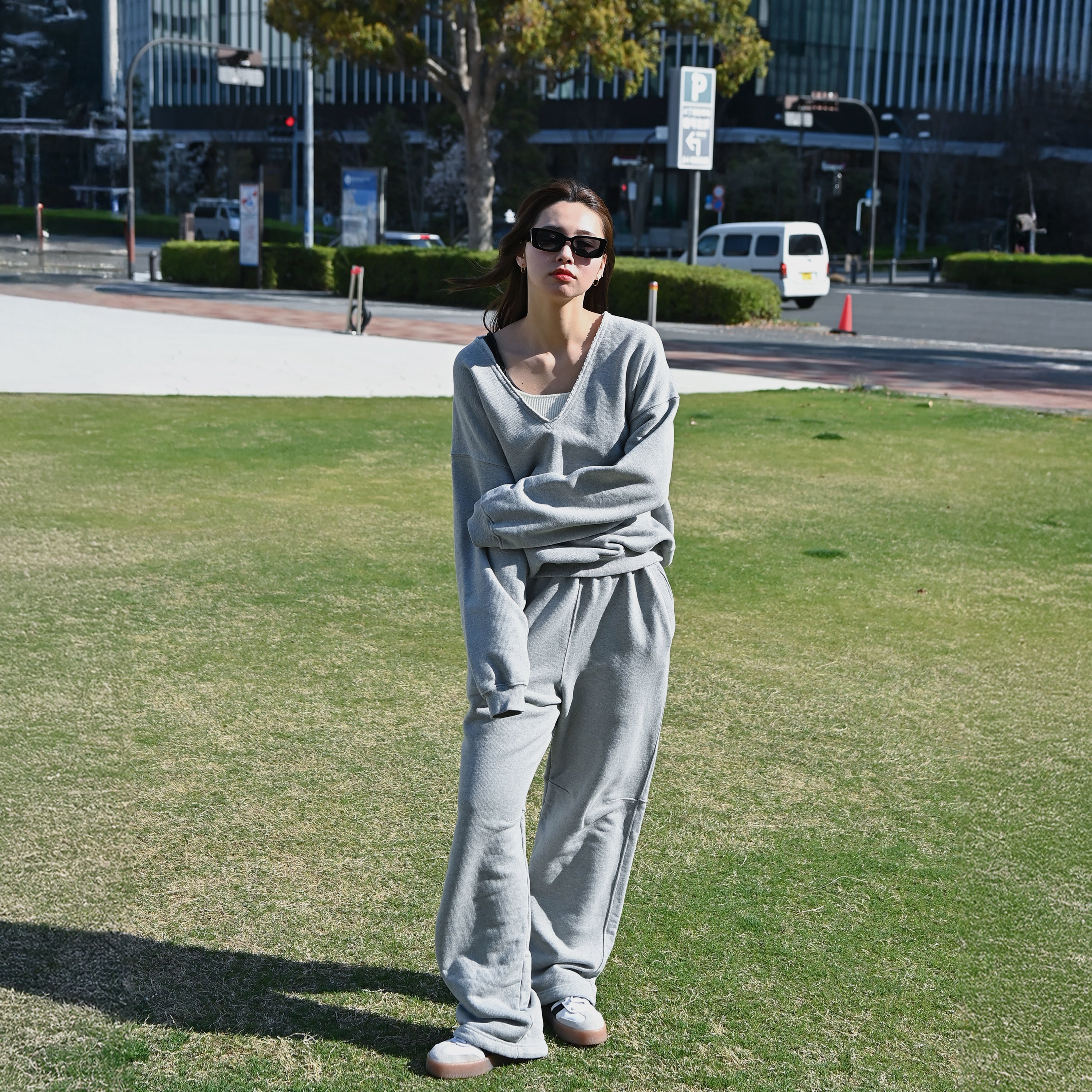 Daily Tuck Pants