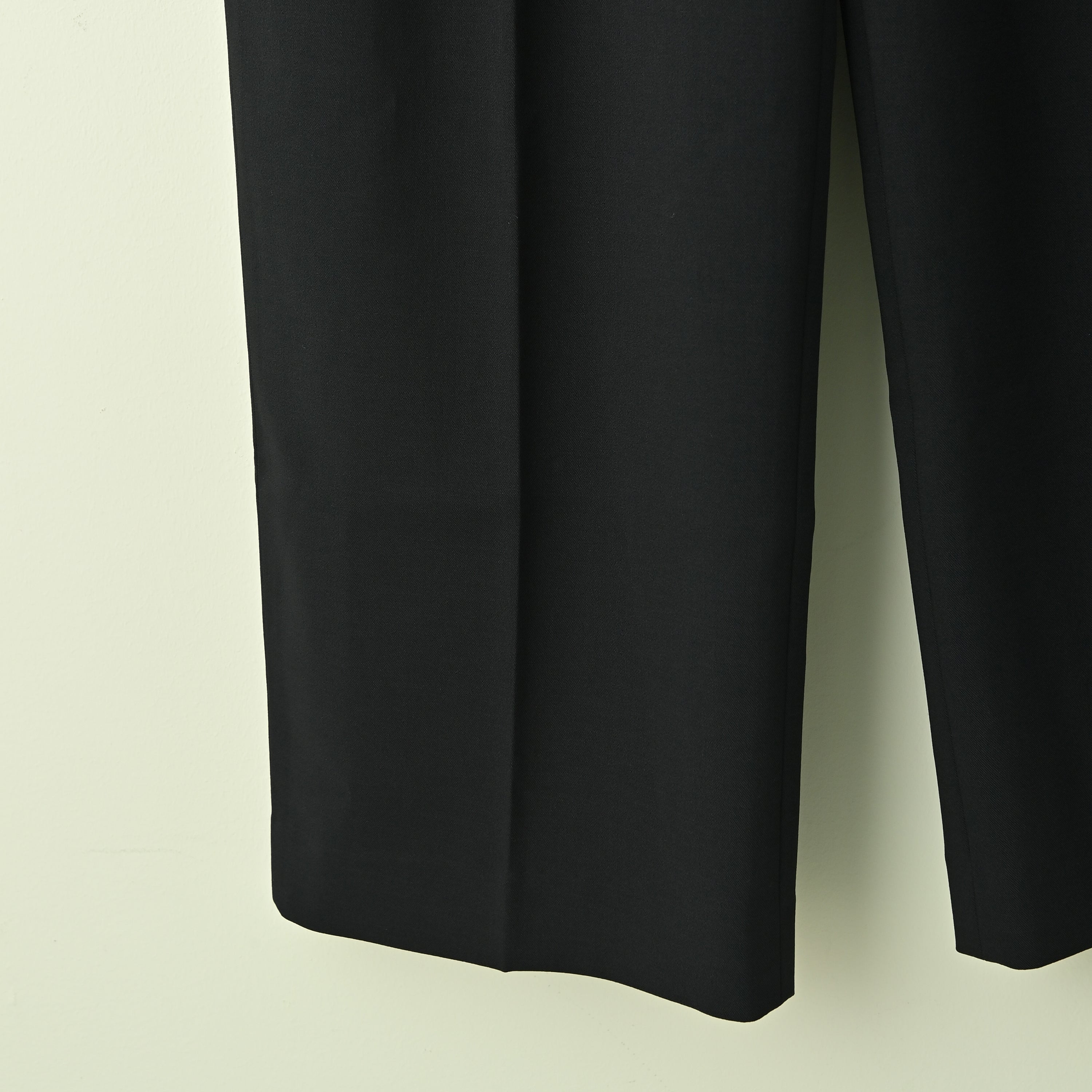 Detail Waist Straight Pants