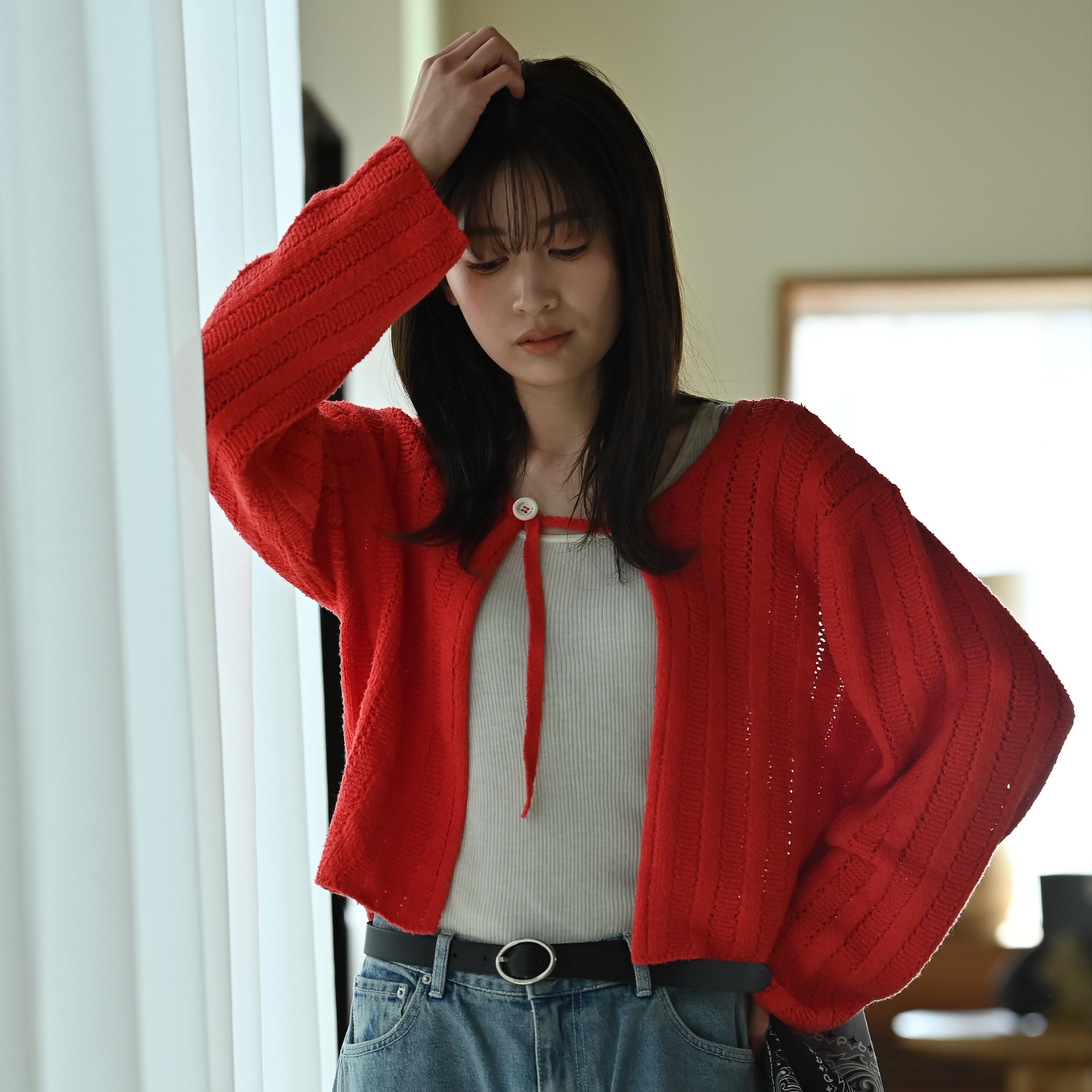 Light Berry Cardigan