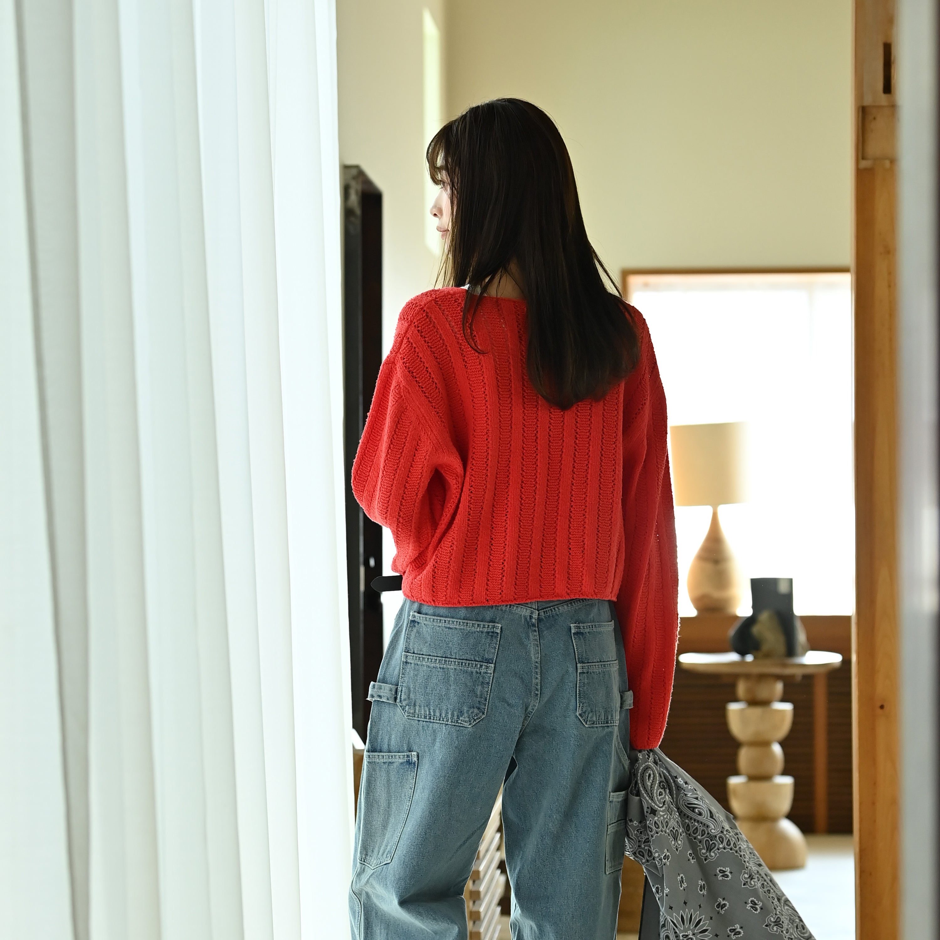 Light Berry Cardigan