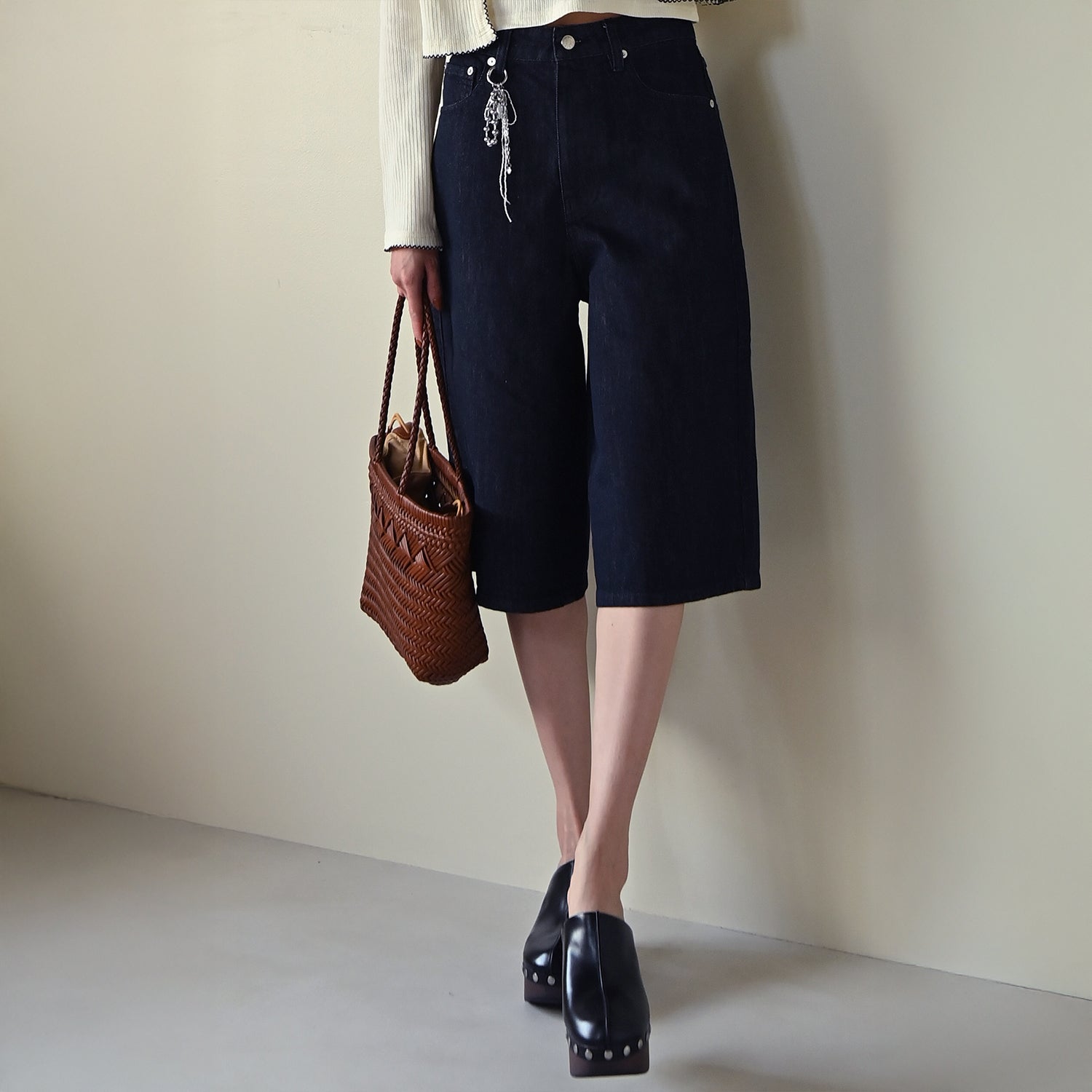 Nes Denim Half Pants