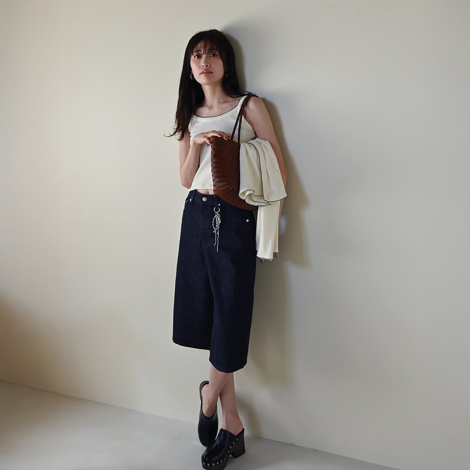 Nes Denim Half Pants