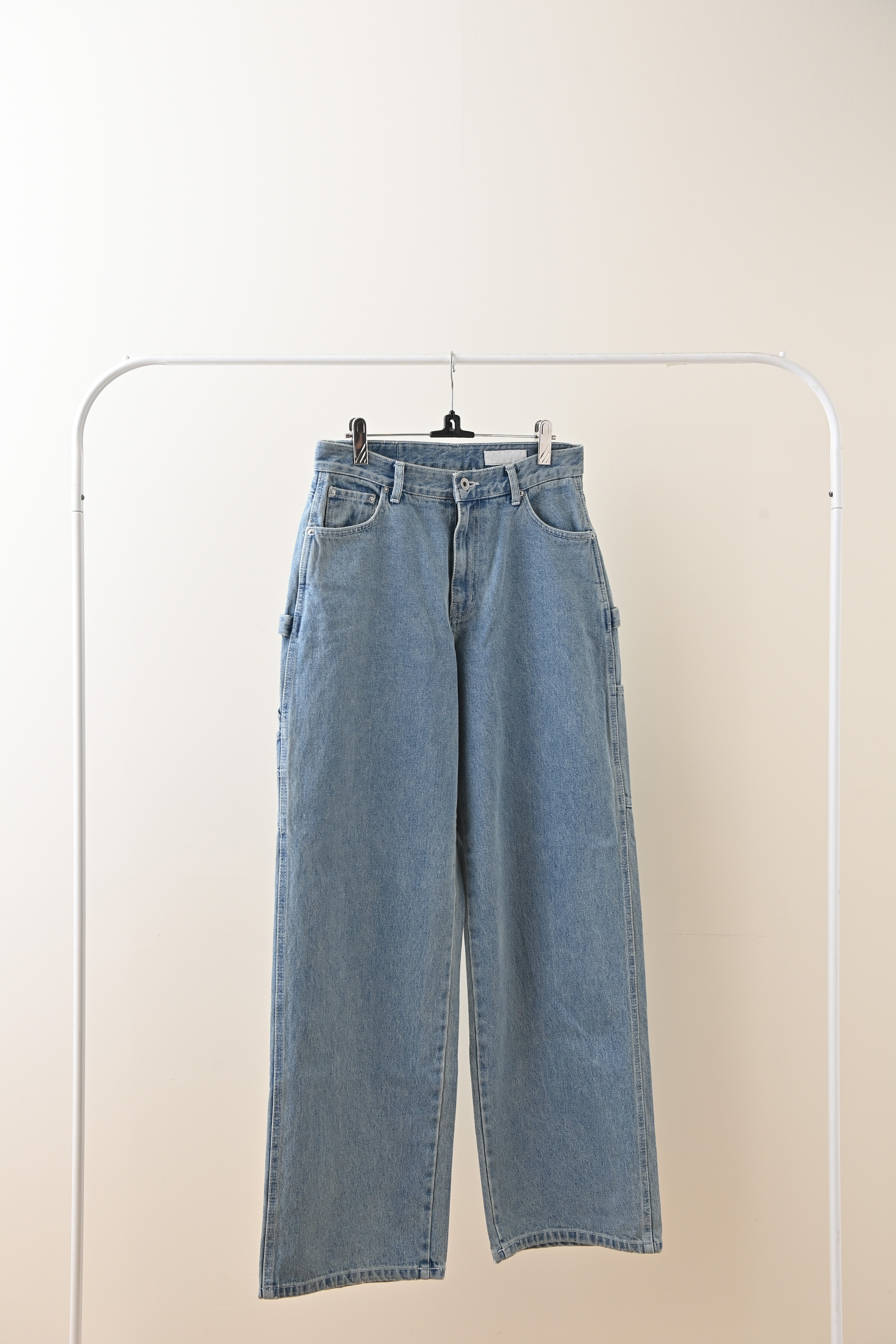 Indigo loose denim