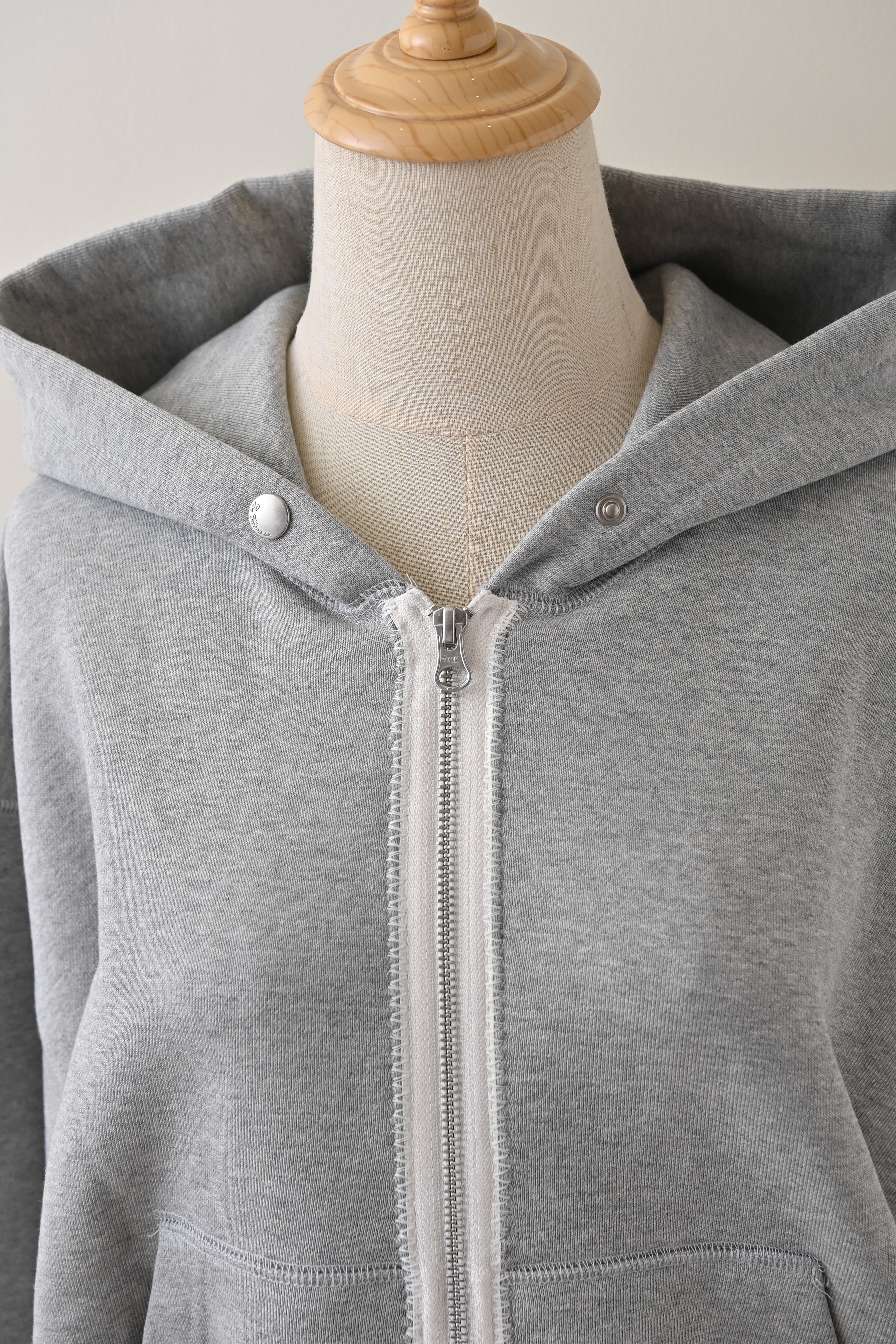 Race zip-up hoodie