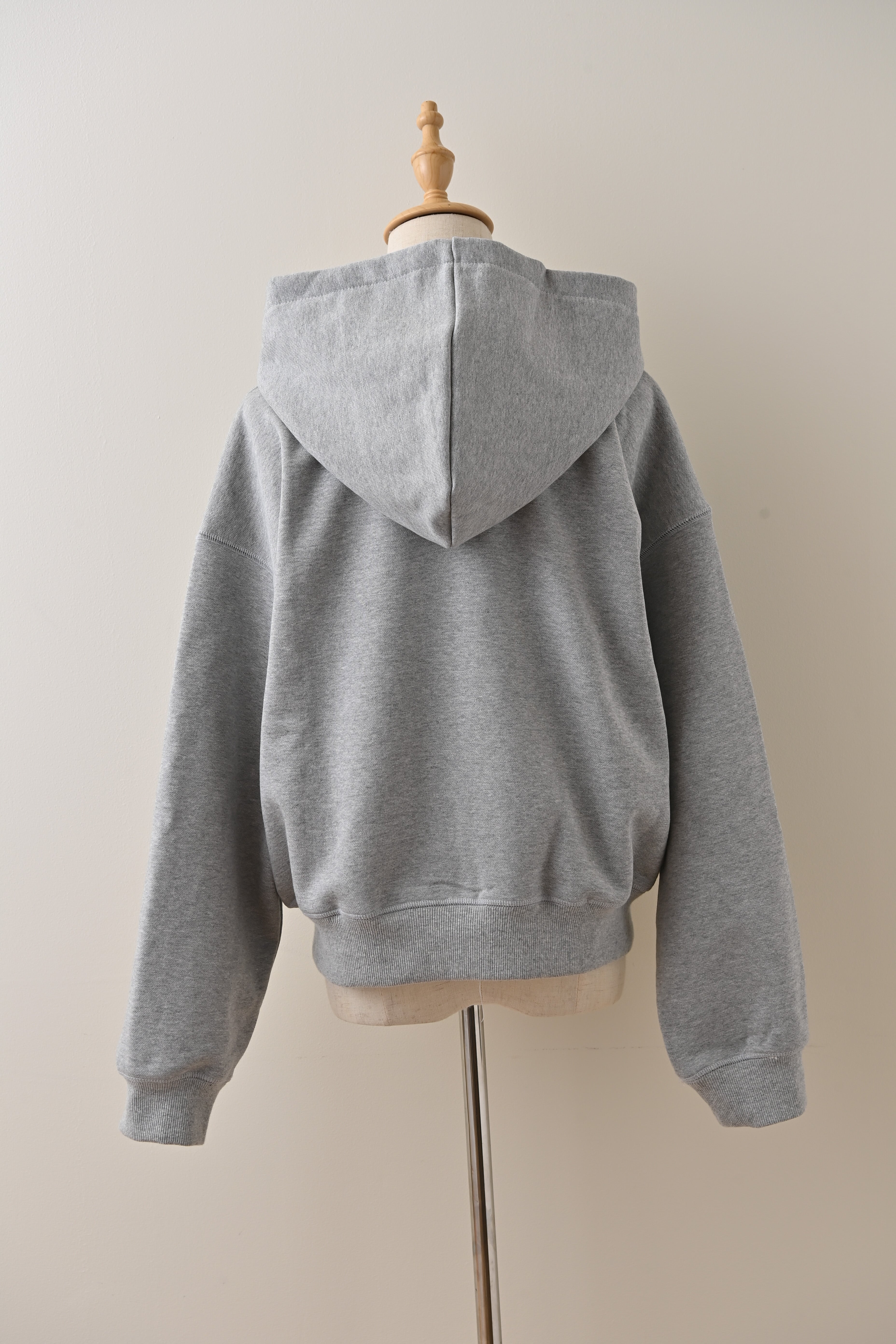 Race zip-up hoodie